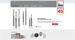 Desktop Screenshot of dress-tools.de